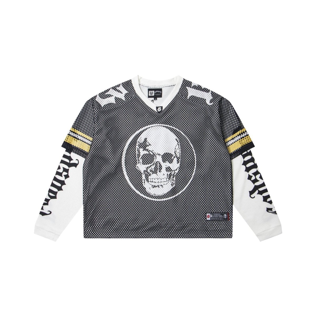 Godspeed Skull K-Back Mesh Long-Sleeve T-Shirt — front